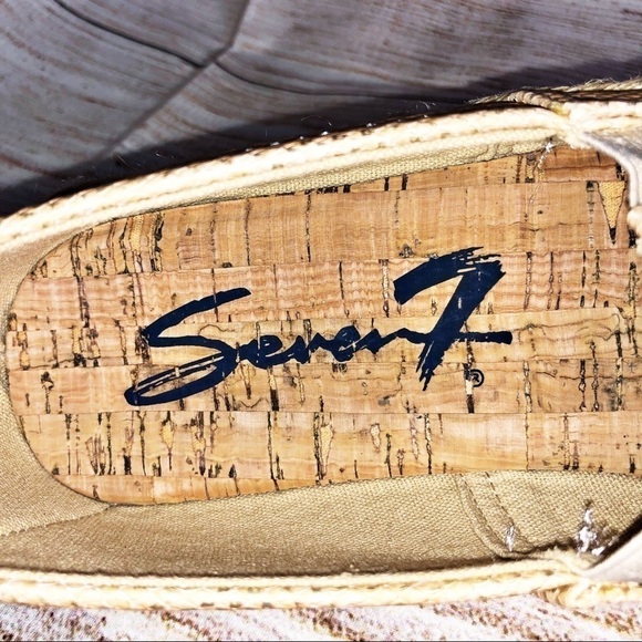 Seven7 Cape Azul Espadrille Flats Size 10 Color Camel - Picture 9 of 9